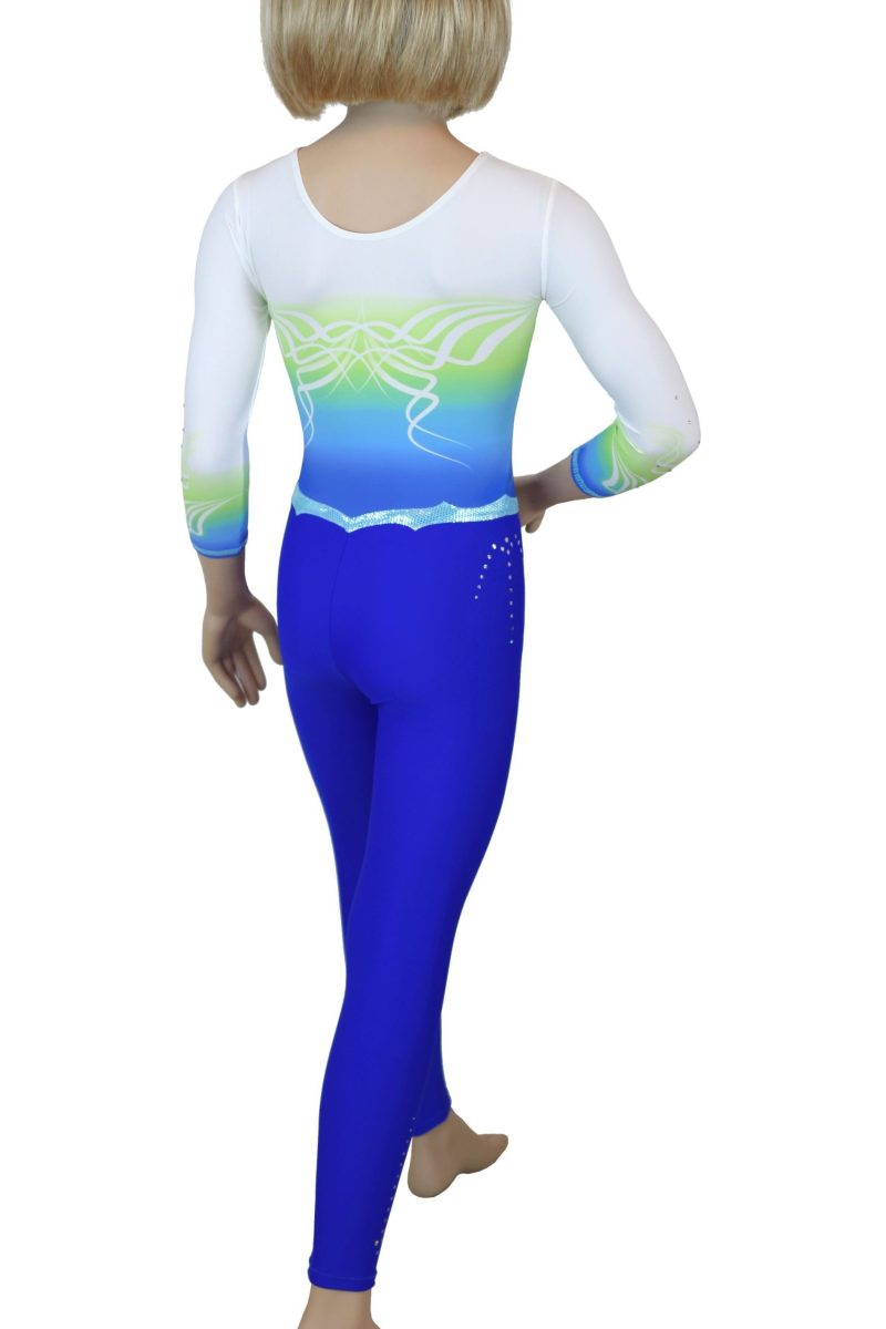 Turnanzug salto gymwear SAMIRA unitard royal spring